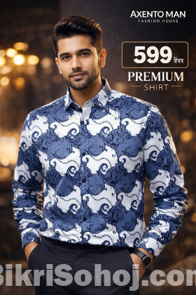 Men Premium Full Sleeve Cotton Shirt